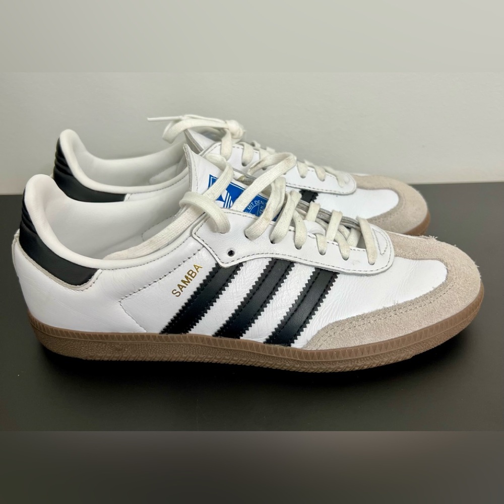 adidas Samba White Black Gum Sneakers